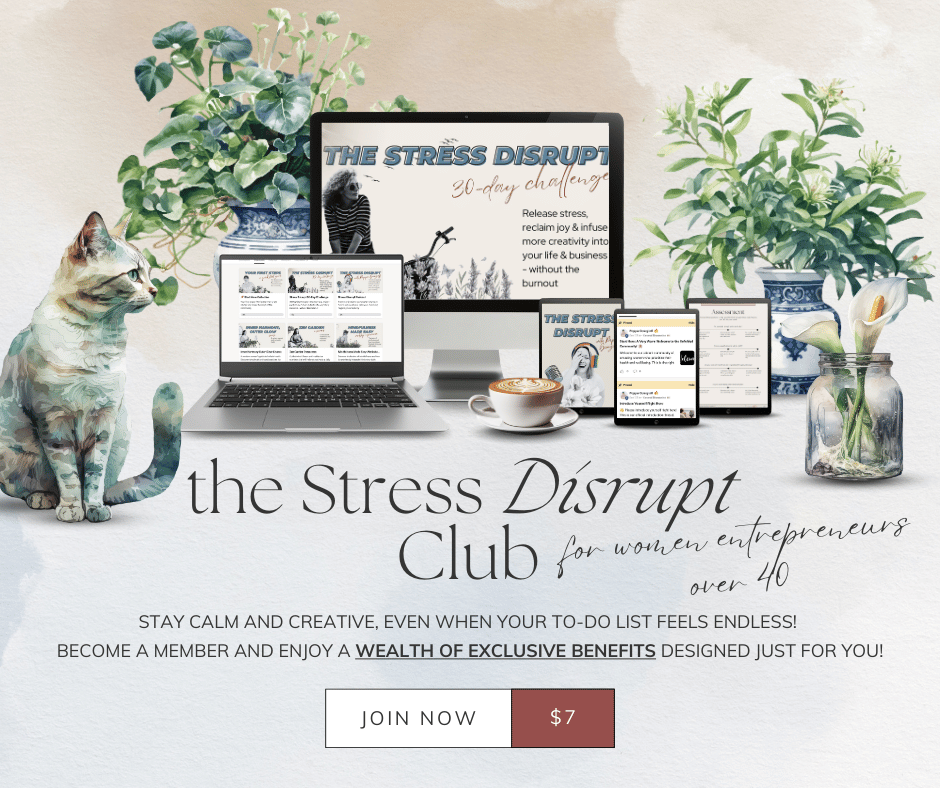 the stress disrupt club offer creative